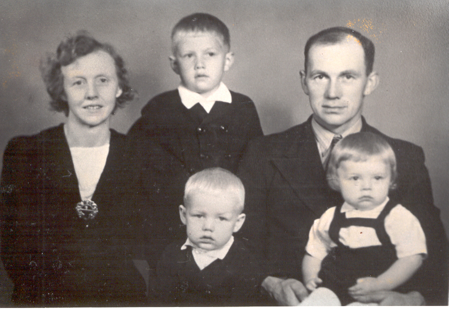 Daniel Johansen Aundals familie