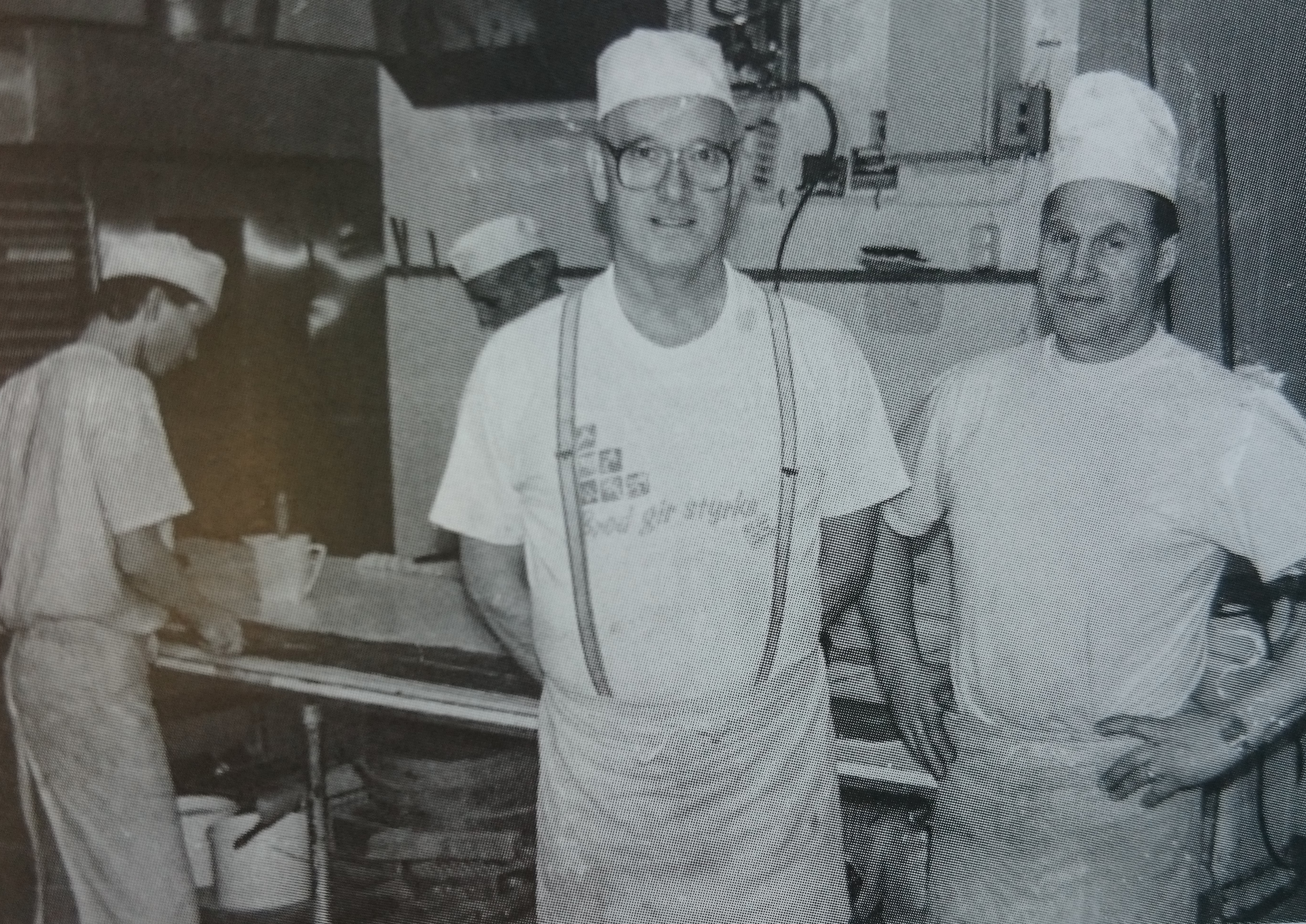 Bakerne Arnold Hjertaas (t.v.) og Kjell Faxsvaag