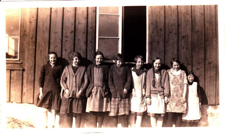 Klassebilde Glørstad skole 1927