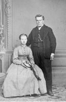 Johanne Charlotte Kaald og Edvard Brittle Strøm