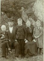 Ludvig og Ellen Skaget m familie Ludvig og Ellen Skaget m familie