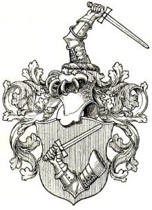 Våpenskjold Vognsen af Hæstrup